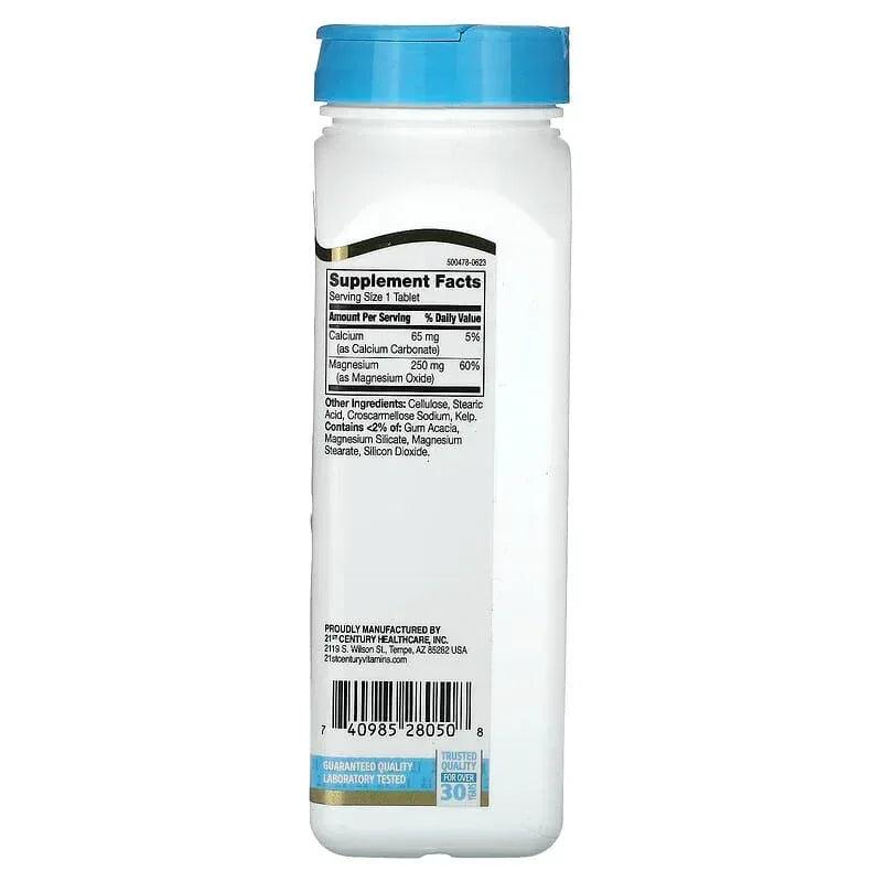 21st Century, Magnesium, 250 mg
