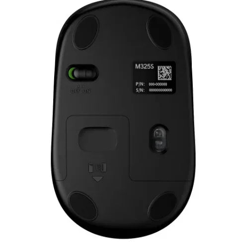 Logitech M325s Wireless Mouse - Black