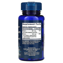 Supplement bottle back label with Supplement Facts and ingredient details