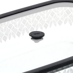 Thyme & Table 9"x15" Glass Baking Dish with Lid - Leaflets
