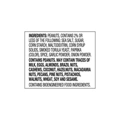 Great Value Dry Roasted & Seasoned with Sea Salt Peanuts, 34.5 oz