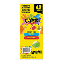 Gushers Strawberry Splash and Tropical Flavor Fruit Snacks, 42 ct.