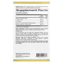 Rexdrive Amino men’s formula supplement facts label on back of package