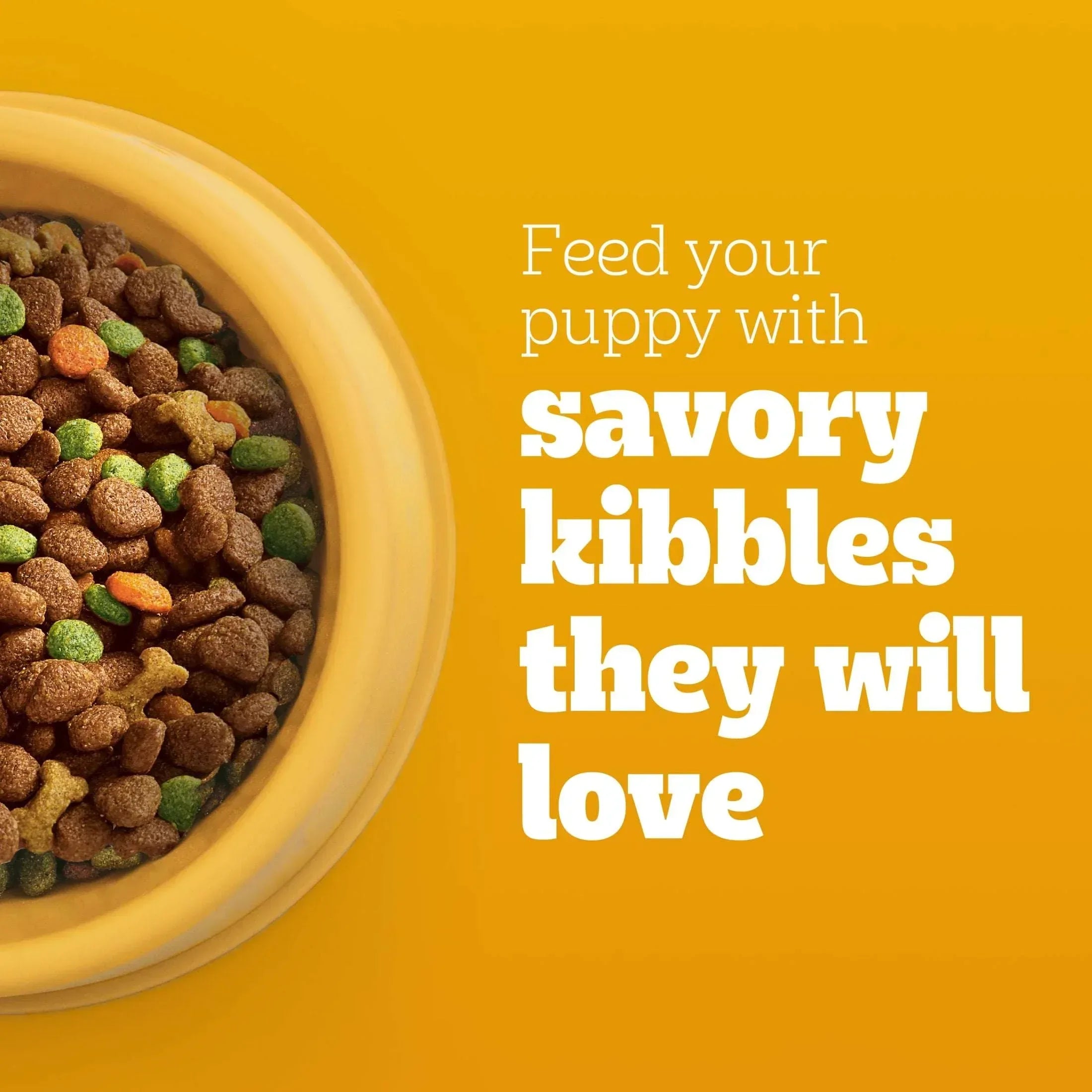 Pedigree Puppy Growth & Protection Dry Dog Food Chicken & Vegetable Flavor