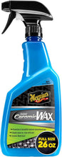 Meguiar's Hybrid Ceramic Wax 26 oz spray bottle with blue trigger nozzle and label