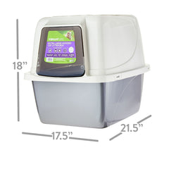 Vibrant Life Giant Hooded Enclosed Cat Litter Box