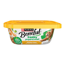 Purina Beneful freshly prepared meals wet dog food cup with chicken stew