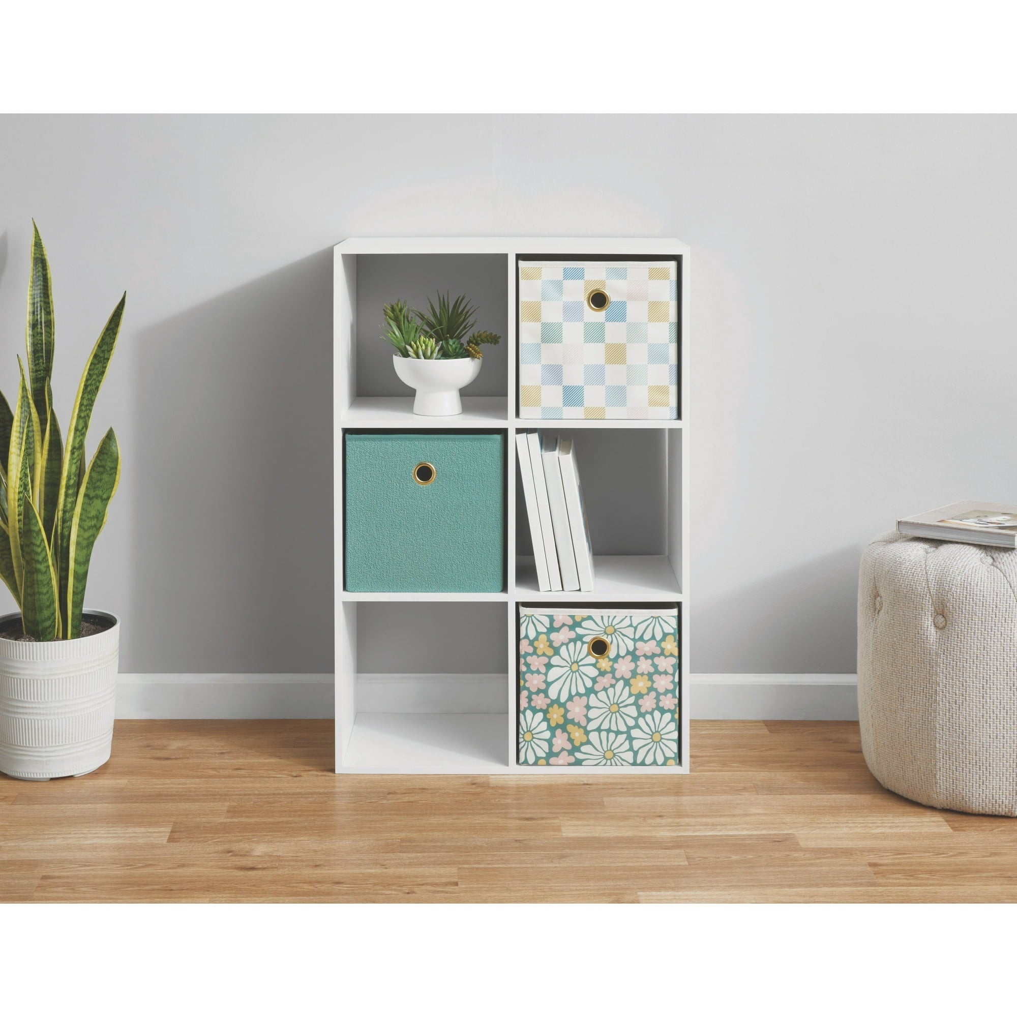 Mainstays 6 Cube Storage Organizer