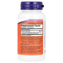 Quercetin phytosome supplement bottle, back label with Supplement Facts panel