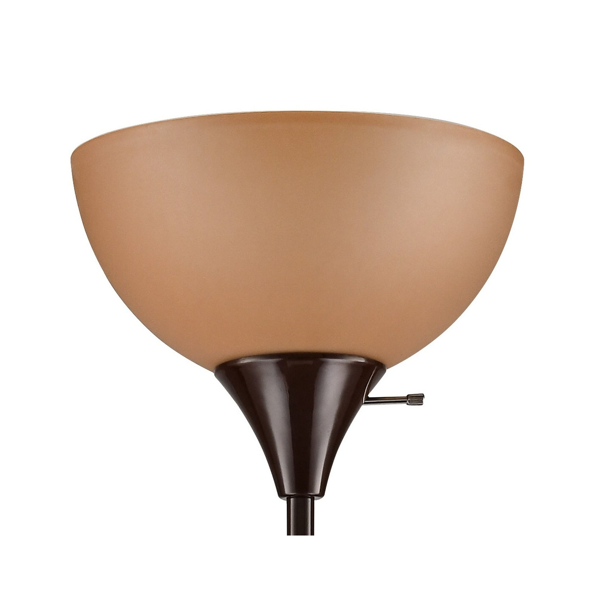 Mainstays 71-Inch Black Floor Lamp with Modern Design and 3-Way Switch