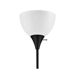 Mainstays 71-Inch Black Floor Lamp with Modern Design and 3-Way Switch