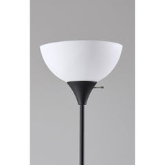 Mainstays 72" Black Combo Floor Lamp with Modern Reading Lamp
