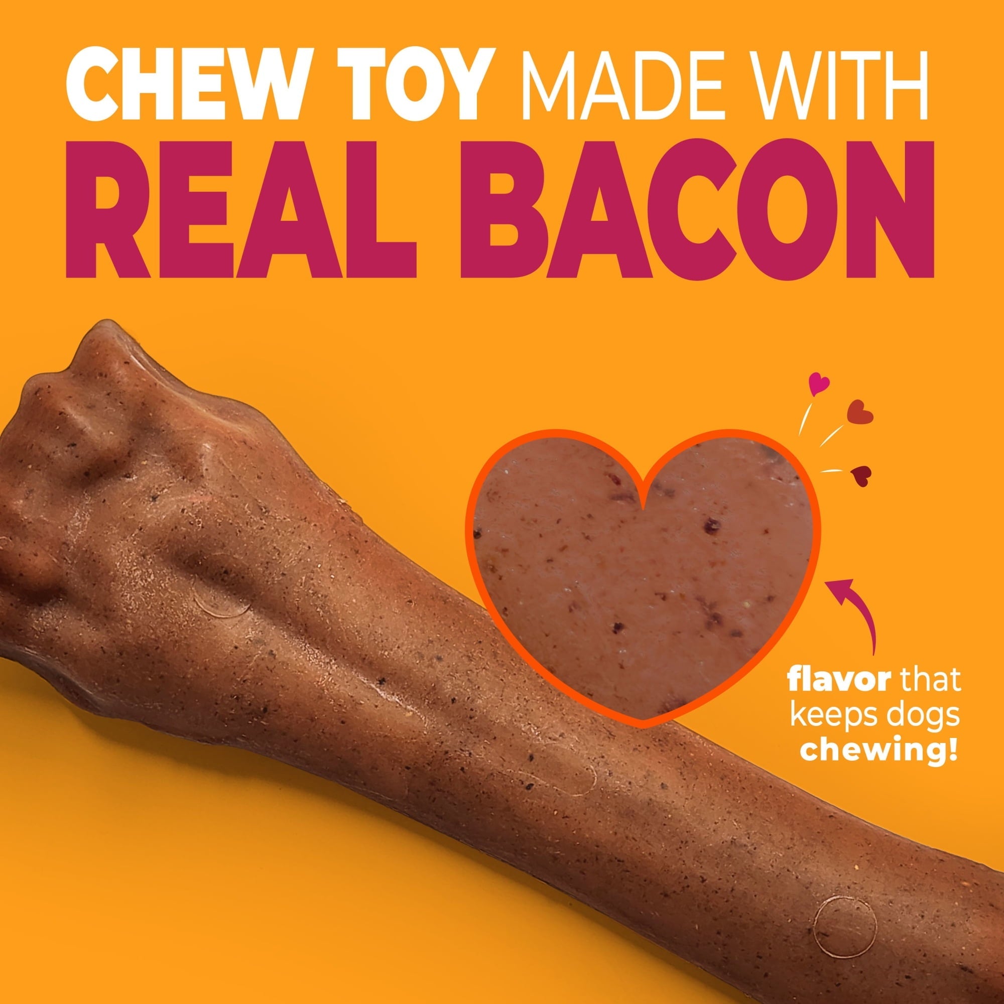 Nylabone Strong Chew Antler Dog Toy, Dog Chew Toy, Made with Real Venison Flavor, Medium, 1 Count