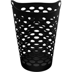 Mainstays Flex Carrying Handles Laundry Hamper, Black, Adult