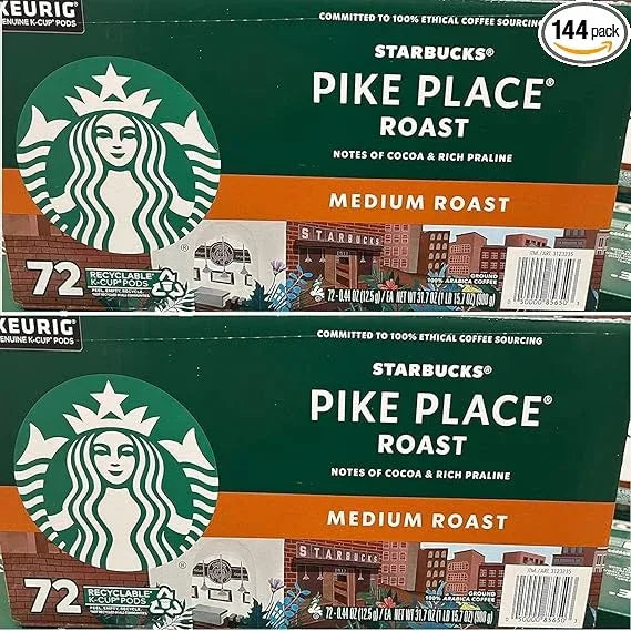 Starbucks Pike Place Roast K-Cups for Keurig