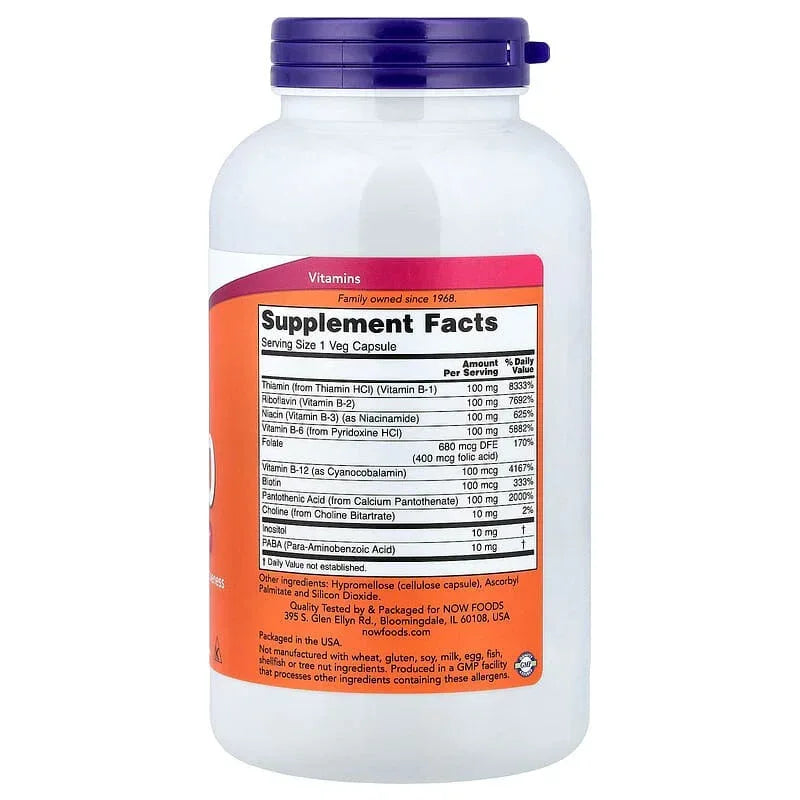 NOW Foods, B-100, Veg Capsules