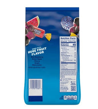 JOLLY RANCHER hard candy bulk bag with Nutrition Facts panel and flavor labels