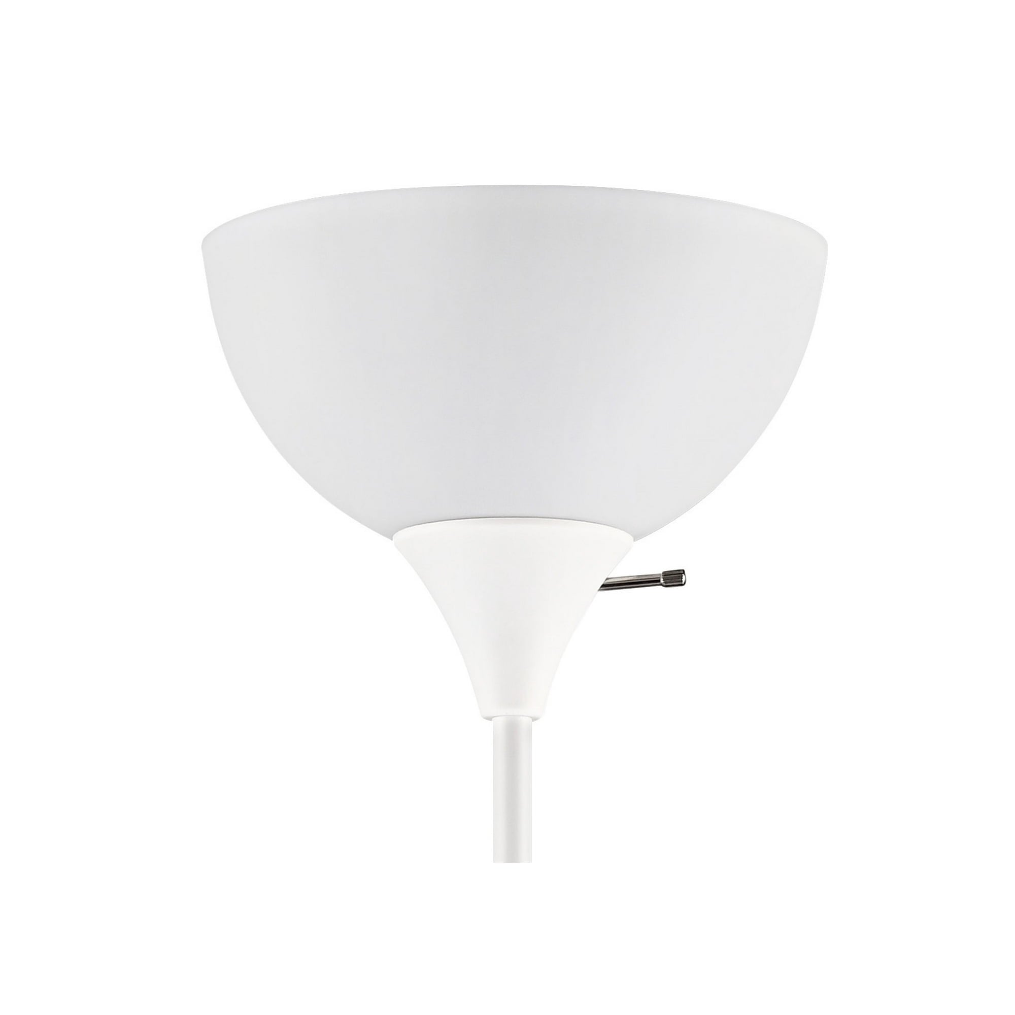 Mainstays 71-Inch Black Floor Lamp with Modern Design and 3-Way Switch