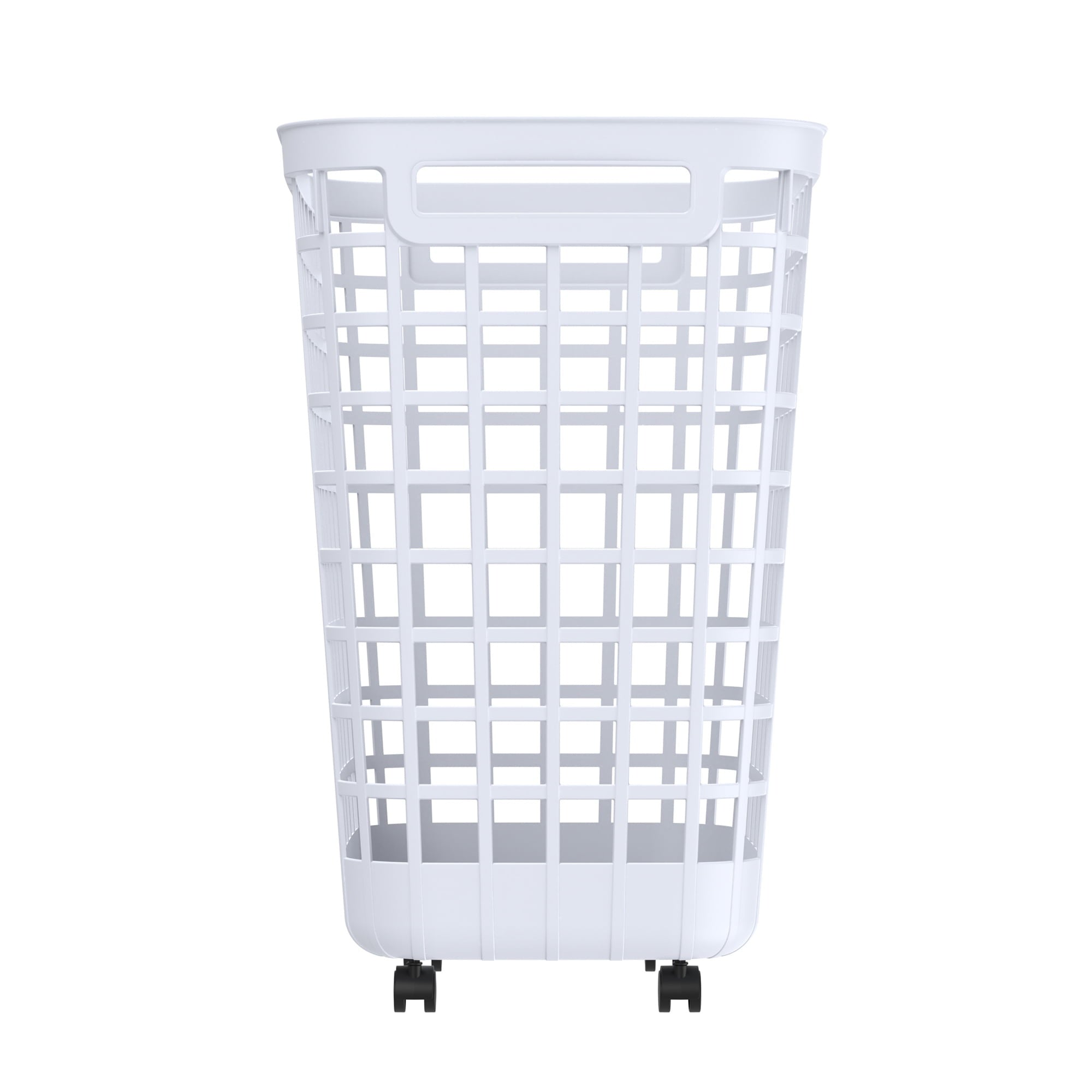 Mainstays 2.6 Bushel Rolling Laundry Hamper, Adult