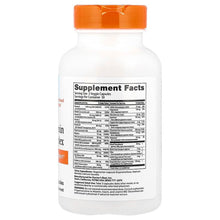 Multi-vitamin mineral complex supplement facts label on bottle back