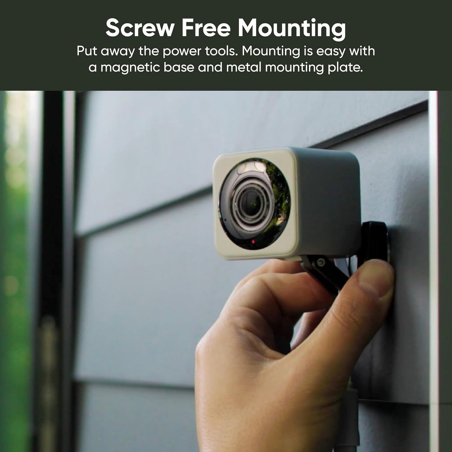 Wyze Cam V4 2.5K QHD Smart Home WiFi Security Camera Indoor/Outdoor, Motion Detection, Color Night Vision and Spotlight