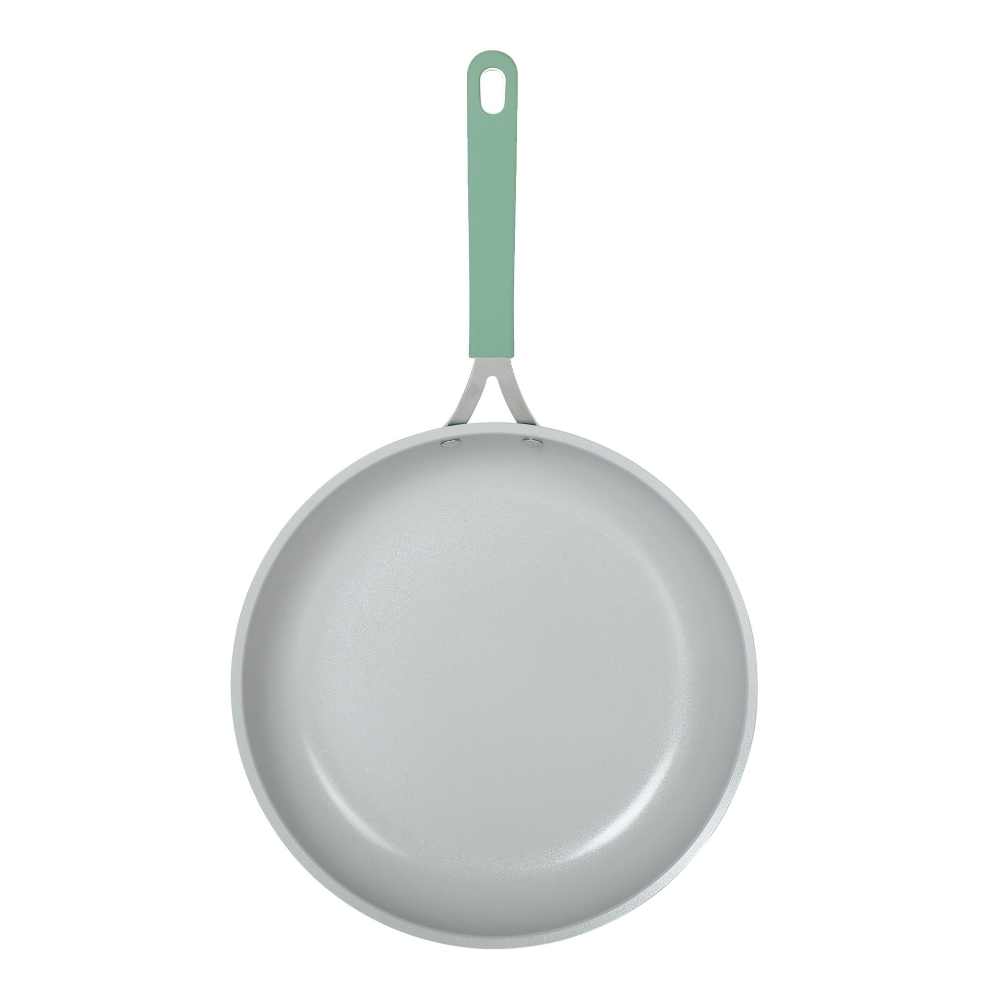 The Pioneer Woman 12-inch Ceramic Nonstick Aluminum Fry Pan, Green