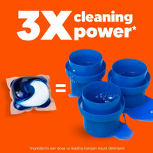 Blue Tide PODS detergent pods with 3x cleaning power graphic