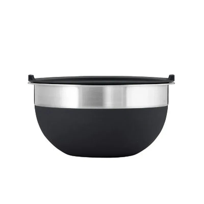 Tramontina 10-Piece Stainless Steel Mixing Bowls, Covers & Graters Included (Assorted Colors)