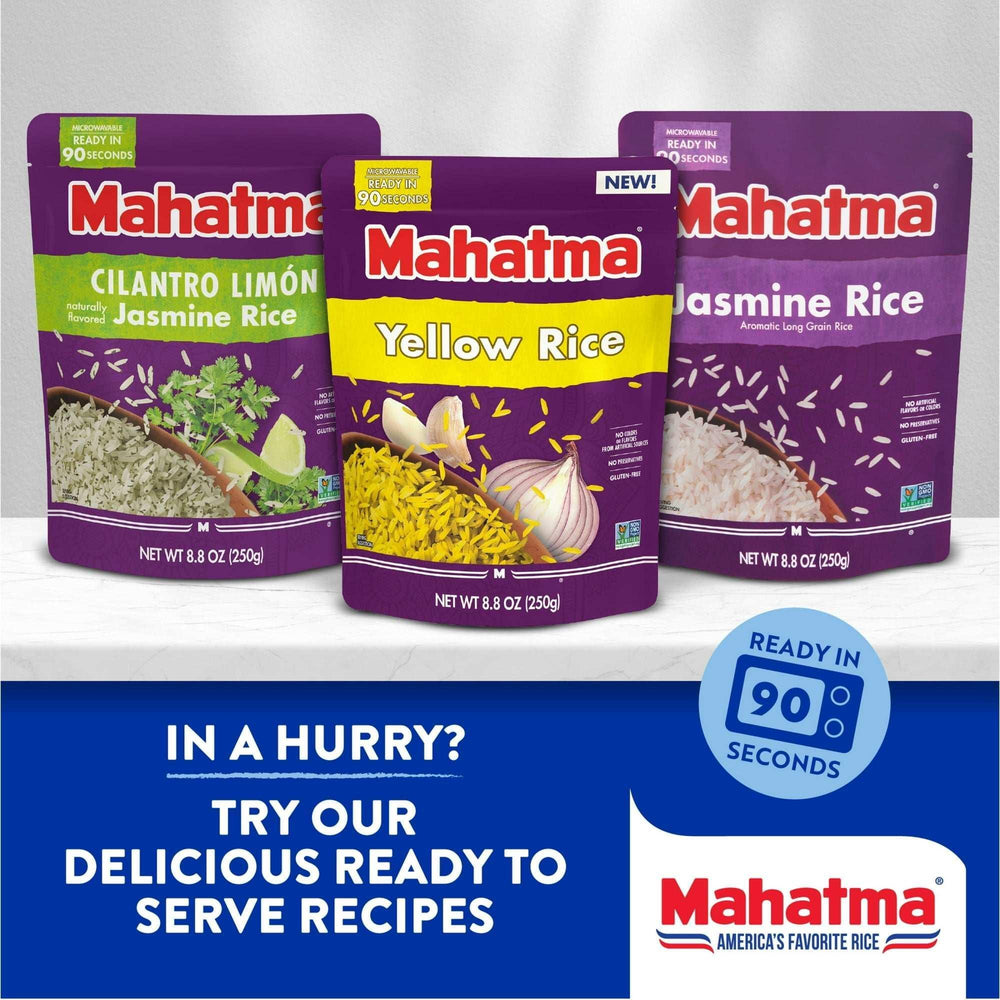 Mahatma Basmati White Rice, Fragrant Extra Long Grain, Gluten Free, 2 lb Bags - USA MEGA SHOP