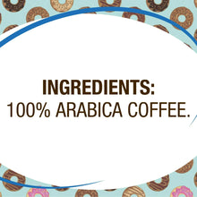 Ingredients label: 100% Arabica coffee