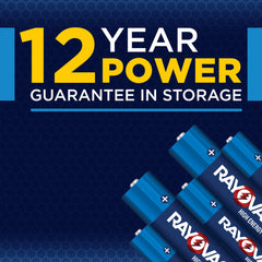 Rayovac High Energy AA Batteries (24 Pack), Double A Batteries