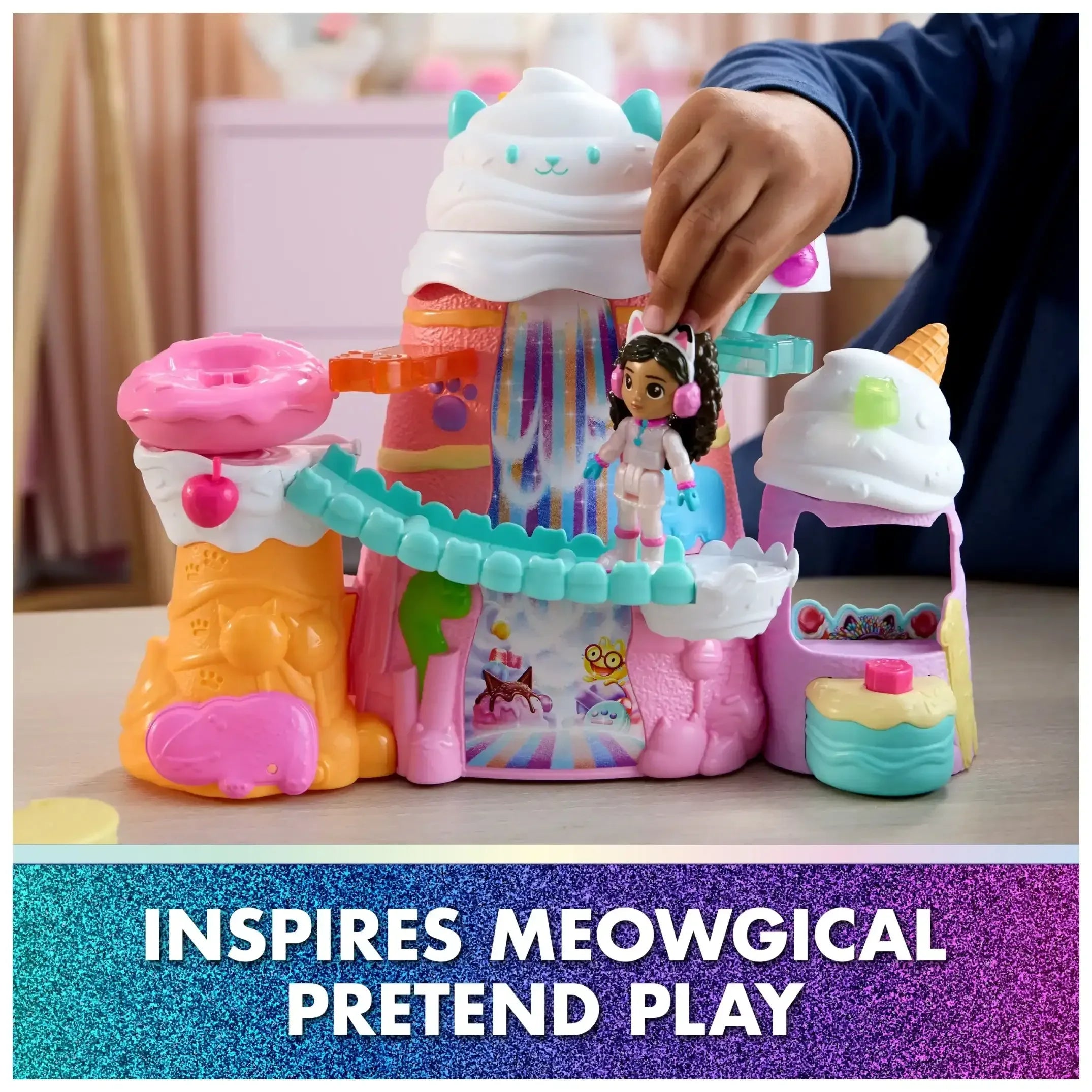Gabby's Dollhouse: Sweet Treat Mountain Playset with Figure Collectibles for Ages 3 and Up - USA MEGA SHOP