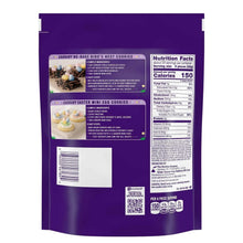 CADBURY mini eggs candy pouch back with nutrition facts and ingredients panels