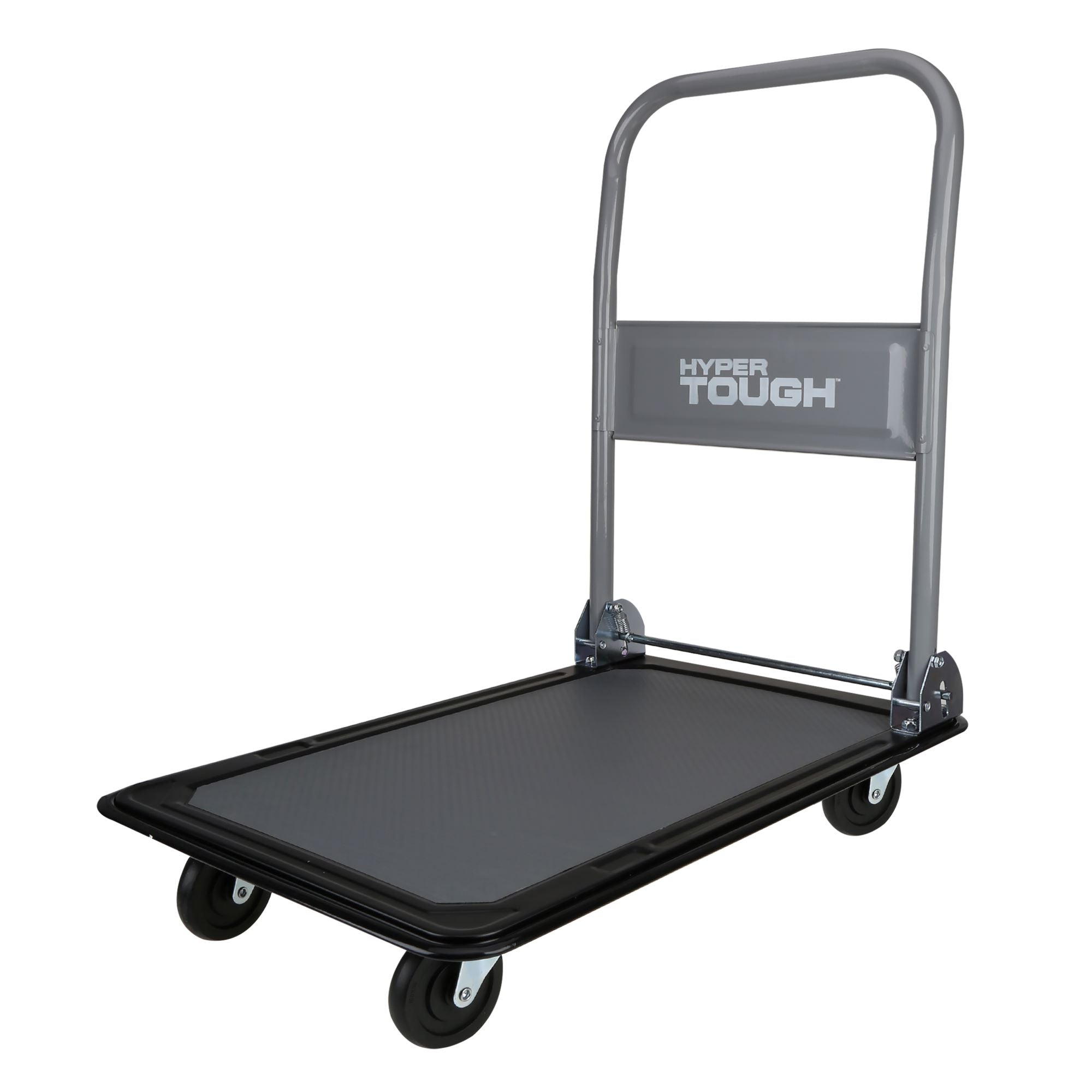 Hyper Tough 300 Pound Capacity Heavy Duty Utility Rolling Cart, Blue/Gray