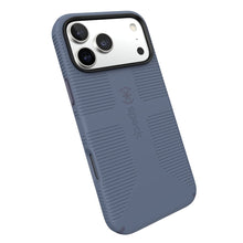 CandyShell Grip case for iPhone 17 Pro Max, dark blue textured sides and back camera cutouts