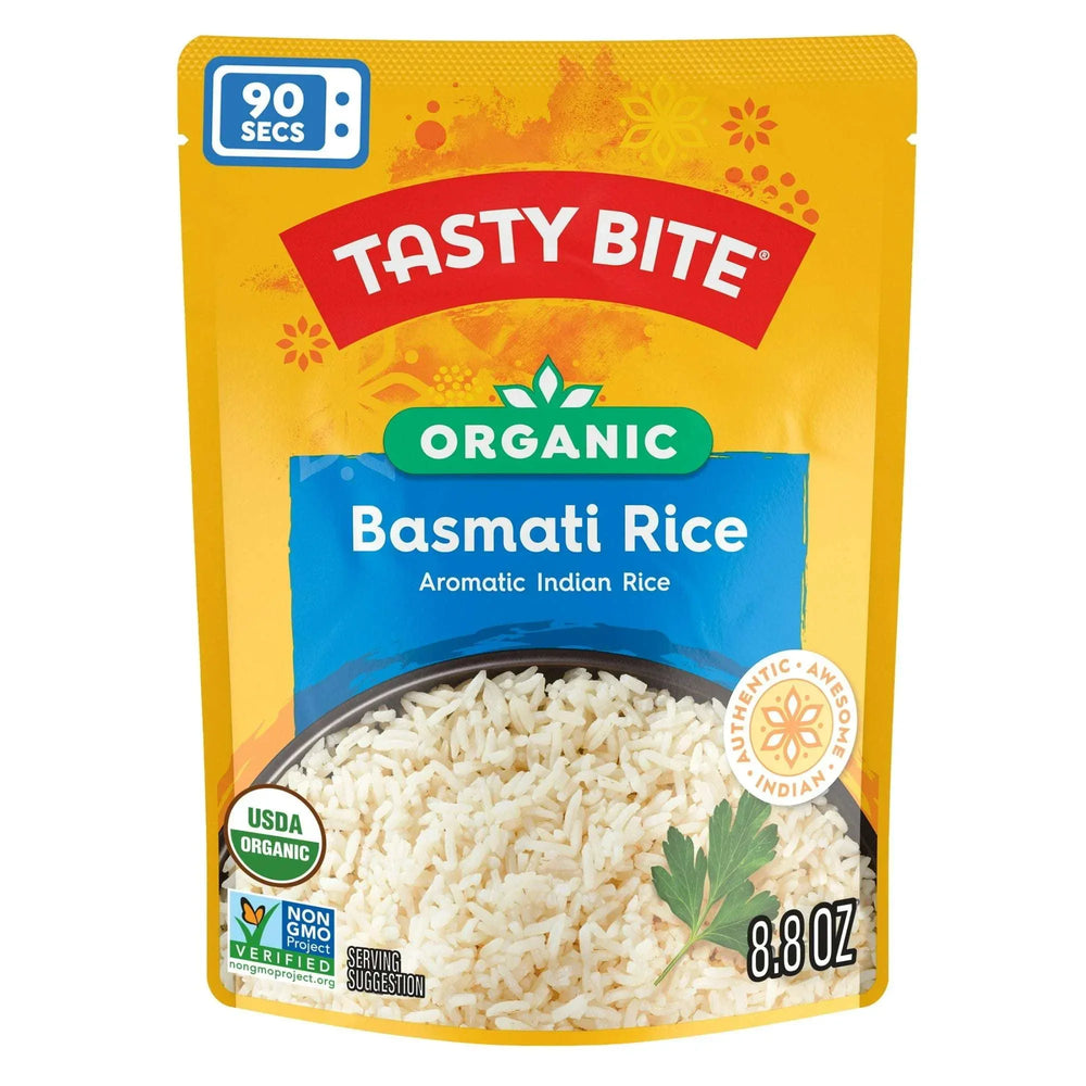 Tasty Bite Organic Basmati Rice 8.8oz - Fragrant basmati rice - USA MEGA SHOP
