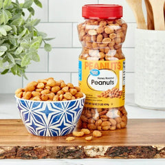 Great Value Honey Roasted Peanuts, 16 oz, Jar