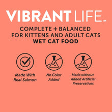 Vibrant Life complete + balanced wet cat food for kittens and adult cats