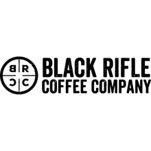 Black Rifle Coffee Company logo on a coffee bag
