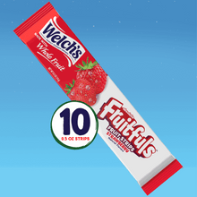 Welch's Fruitfuls strawberry fruit strips pouch, 10 strips