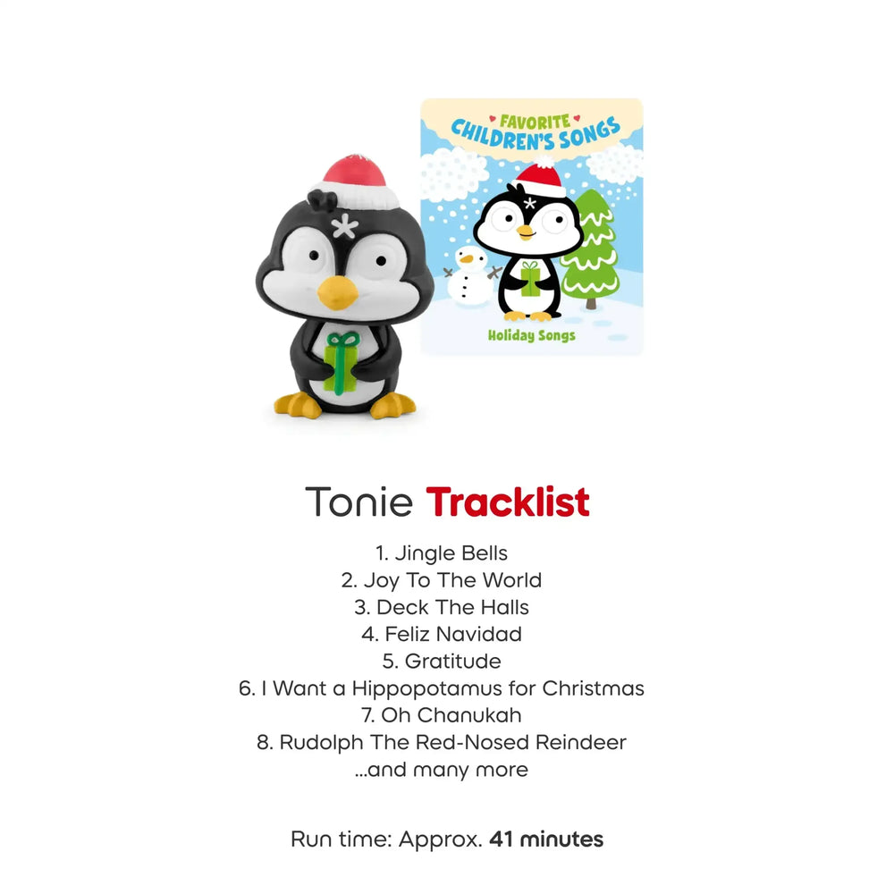 tonies Favorite Children's Songs: Holiday Songs Audio Toy Figurine, Age Group 3+ - USA MEGA SHOP