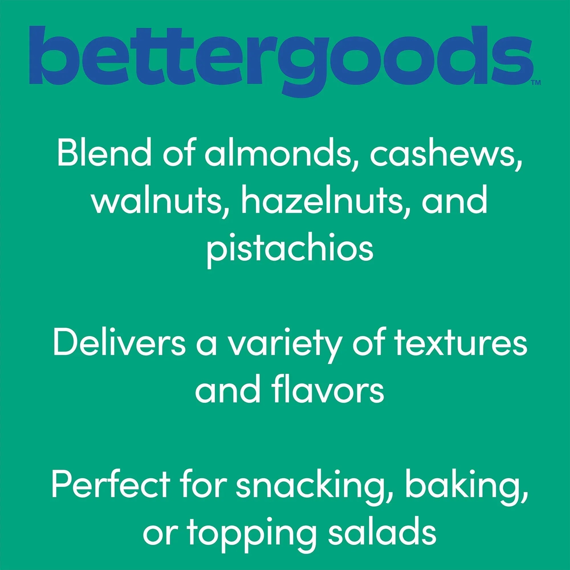 bettergoods Raw Mixed Nuts, 10 oz