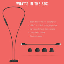 Wireless earphones kit with earbuds, charging cable, and multiple ear tip sizes