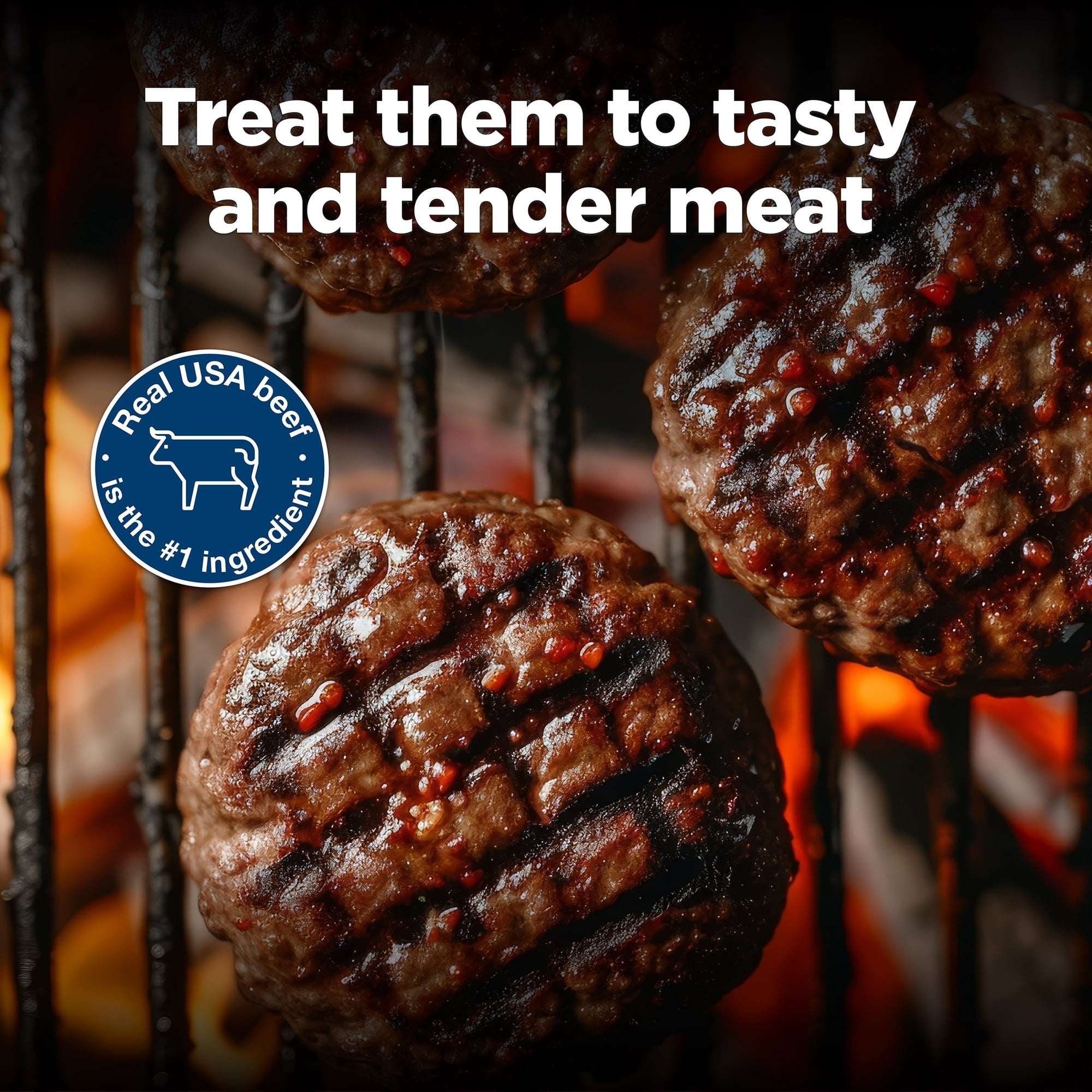 Blue Buffalo Nudges Grillers, Natural Dog Treats, Steak, 12oz Bag