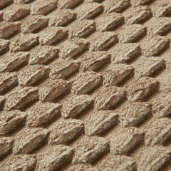 Mainstays Brown Bag 2pc Tile Bubble Bath Rug Set