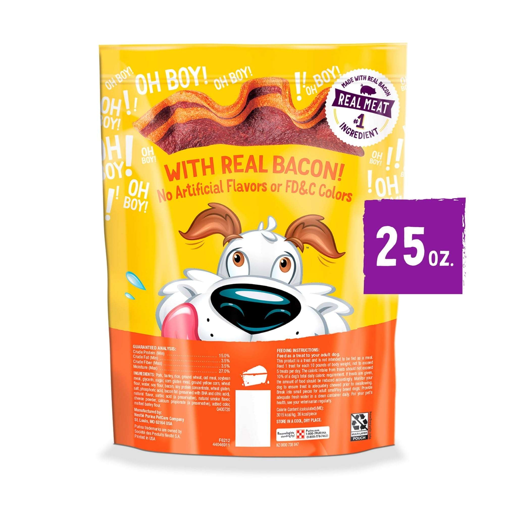 Purina Beggin Strips Dog Treats, Dog Training Treats, Original With Bacon - 25 oz. Pouch