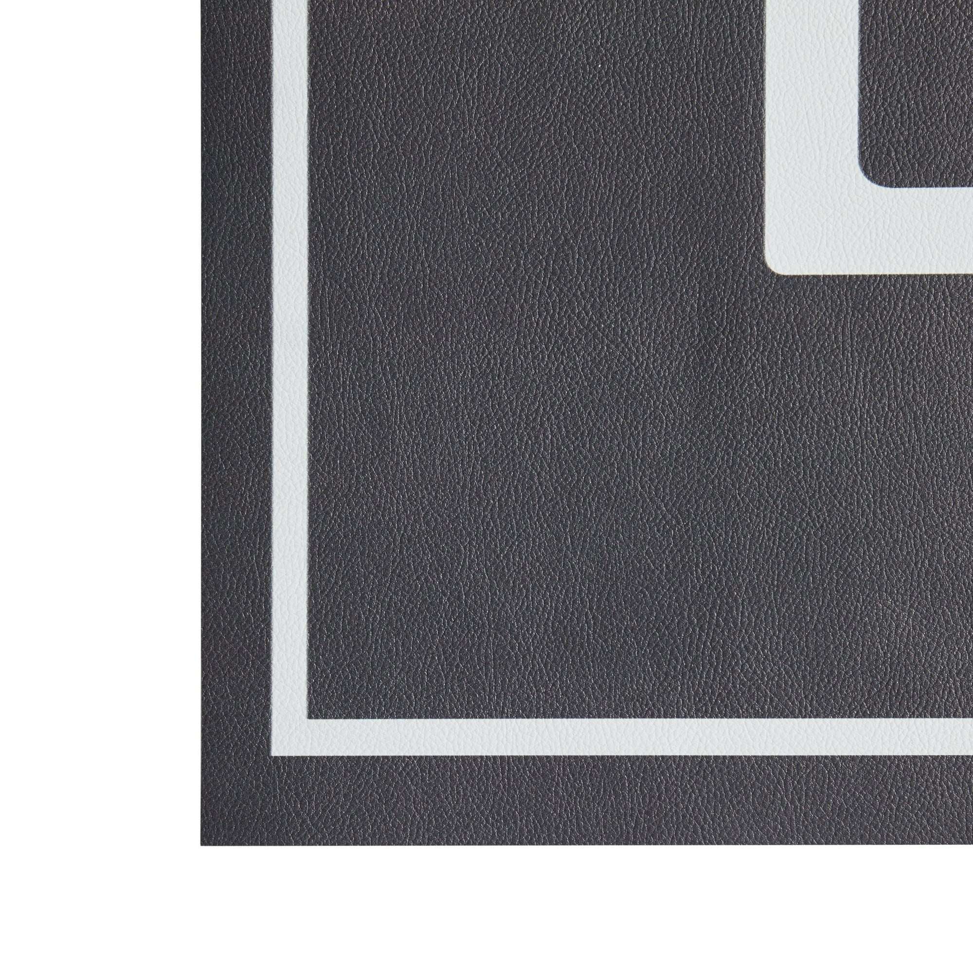 Mainstays 20" x 59" Laundry Indoor Runner Rug, Black