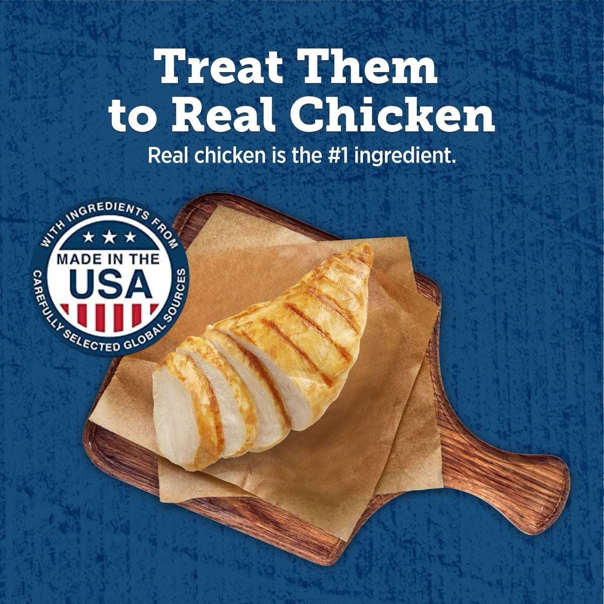 Blue Buffalo True Chews Natural Chicken & Bacon Dog Treats, 44-oz bundle