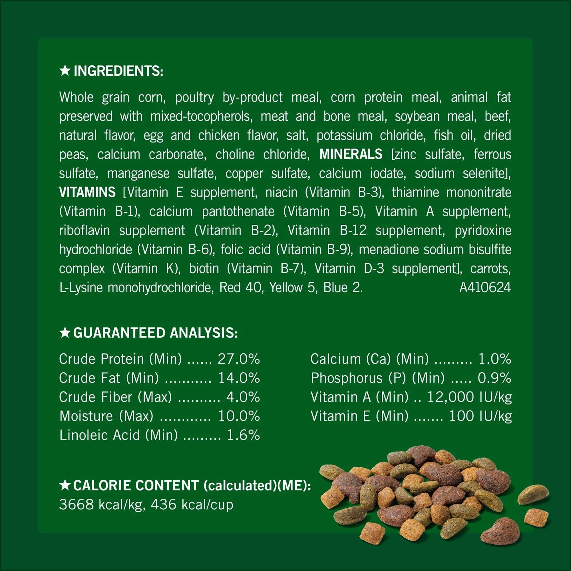 Purina Dog Chow High Protein Dog Food Dry Recipe with Real Beef, 44 lb Bag