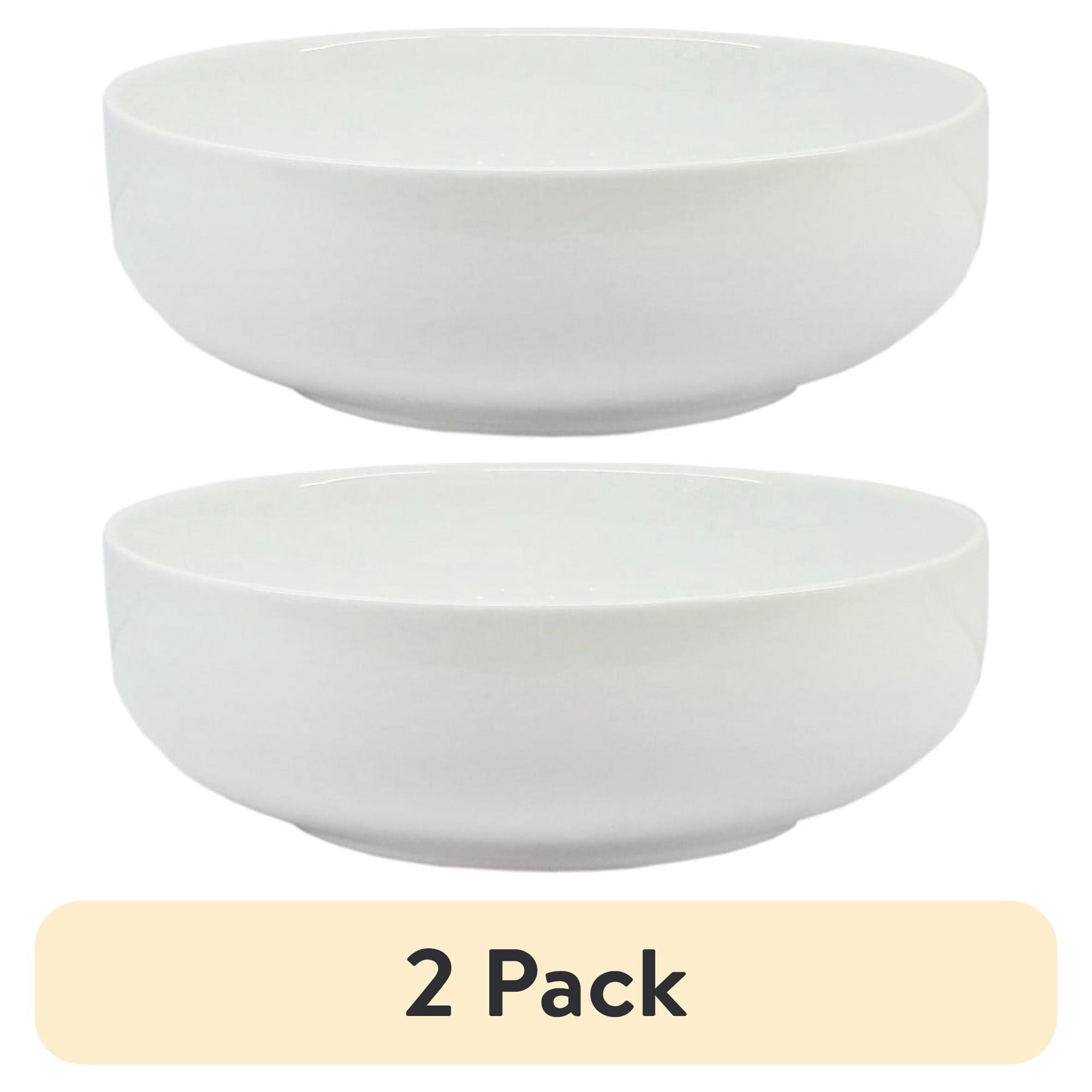 Better Homes & Gardens- White Round Porcelain Serve Bowl